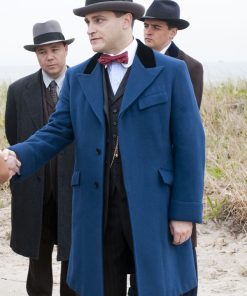 Boardwalk Empire Arnold Rothstein Blue Wool Coat