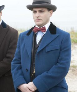 Boardwalk Empire Arnold Rothstein Blue Wool Coat Black Friday Sale