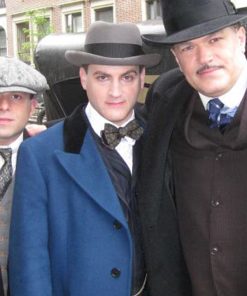 Boardwalk Empire Arnold Rothstein Blue Wool Coat Buy now