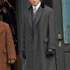 Boardwalk Empire Frank Capone Gray Wool Coat