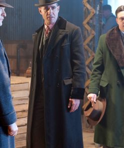 Boardwalk Empire Gyp Rosetti Gray Wool Coat Free Shipping UK USA Canada