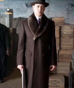 Boardwalk Empire Nucky Thompson Brown Wool Coat