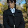 Jenna Ortega Wednesday Black Wool Short Jacket
