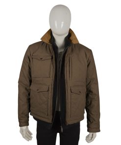 John Dutton Yellowstone S05 Brown Quilted Jacket Free Shipping Worldwide