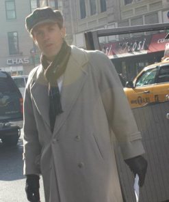 Men's Vintage Boardwalk Empire Cream Wool Coat