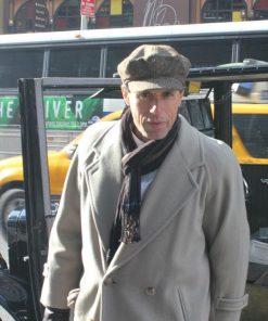 Men's Vintage Boardwalk Empire Cream Wool Coat Free Shipping UK USA Canada