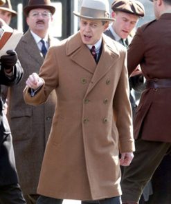 Nucky Thompson Boardwalk Empire Brown Wool Trench Coat Buy now