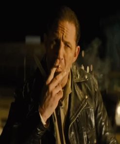 The Bikerriders Tom Hardy Black Leather Brando Jacket Easter Sale