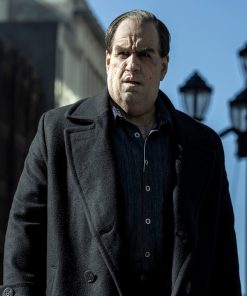 The Penguin Colin Farrell Black Wool Coat