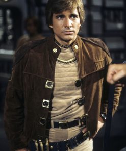 Viper Pilot Battlestar Galactica Brown Suede Jacket Christmas Sale