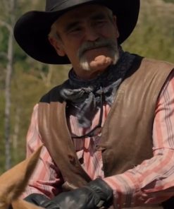 Yellowstone Forrie J. Smith Cowboy Leather Vest Gifts For Him