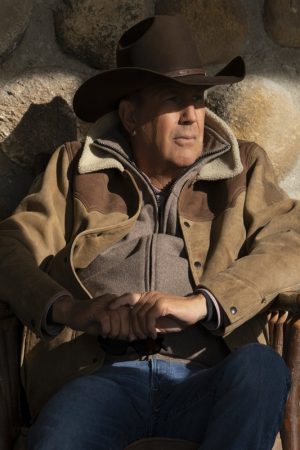 Yellowstone John Dutton Suede Leather Cowboy Jacket Christmas Sale