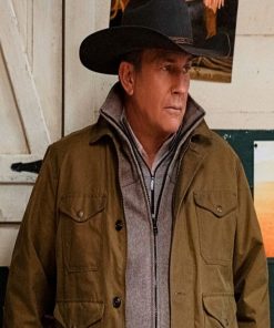 Yellowstone S05 John Dutton Cowboy Cotton Jacket Easter Sale
