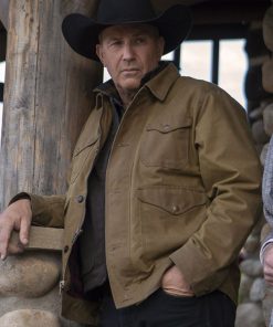 Yellowstone S05 John Dutton Cowboy Cotton Jacket Free Shipping UK USA Europe