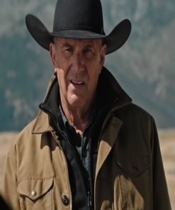 Yellowstone S05 John Dutton Cowboy Cotton Jacket Mens