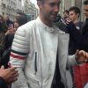 Adam Levine Brando Biker White Leather Jacket