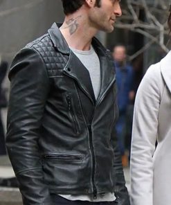 Alan Powell Quantico Brando Leather Biker Jacket Black Friday Sale