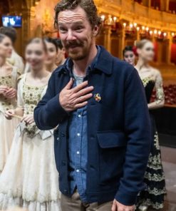 Benedict Cumberbatch Eric Blue Wool Jacket