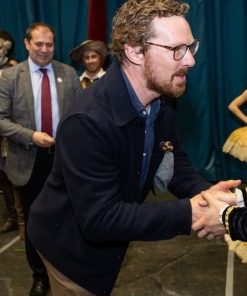 Benedict Cumberbatch Eric Blue Wool Jacket Sale