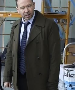 Blue Bloods Donnie Wahlberg Green Wool Coat