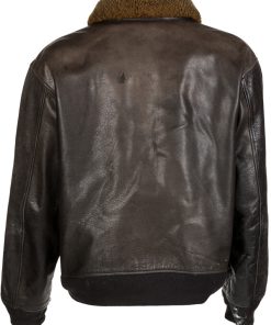 Bob Dylan Bomber Aviator Black Leather Jacket Black Friday Sale