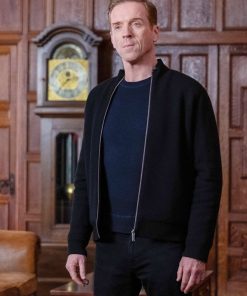 Bobby Axelrod Billions Black Leather Suede Jacket Shop now