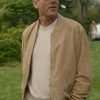 Bobby Cannavale The Watcher Brown Suede Leather Jacket