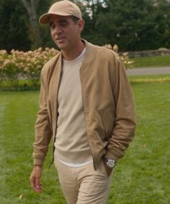 Bobby Cannavale The Watcher Brown Suede Leather Jacket Gifts For Him