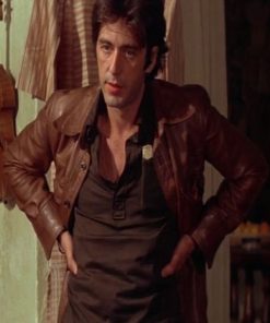 Bobby Deerfield Al Pacino Brown Leather Jacket on Sale