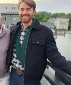 Chandler Massey Mystic Christmas Black Wool Jacket