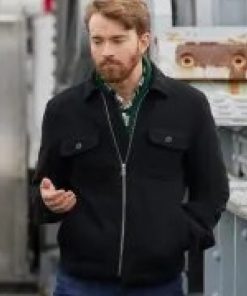 Chandler Massey Mystic Christmas Black Wool Jacket New Year Sale