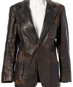 Dangerous Minds Michelle Pfeiffer Brown Leather Blazer Buy now