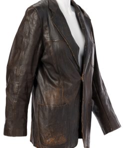 Dangerous Minds Michelle Pfeiffer Brown Leather Blazer Christmas Sale