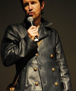 Doctor Who 8th Doctor Paul McGann Black Leather Jacket Gifts For Him