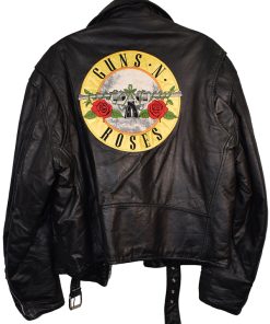 Guns N Roses AXL Paradise City Leather Jacket Free Shipping Worldwide
