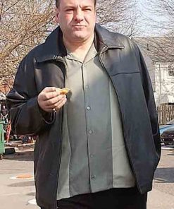 James Gandolfini The Sopranos Tony Soprano Vintage Leather Jacket Gifts For Him