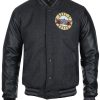 Men's AXL Guns N Roses Biker Varsity Jacket