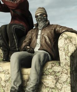 Mens's Bomber Battlefield Hardline Leather Jacket Easter Sale