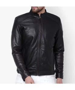 Mission Impossible 7 Tom Cruise Black Leather Jacket Buy now