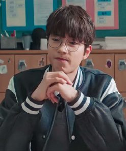 Na Il-deung The Sound of Magic Varsity Jacket Christmas Sale