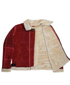 Ryan Reynolds B3 Bomber Aviator Leather Christmas Jacket New Year Sale