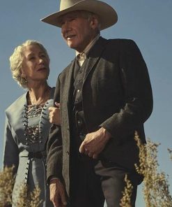 1923 Harrison Ford Gray Wool Blazer Black Friday Sale