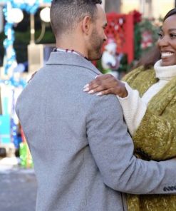 A Holiday In Harlem Will Adams Gray Wool Coat Shop now