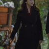 A Merry Scottish Christmas 2023 Lacey Chabert Wool Coat