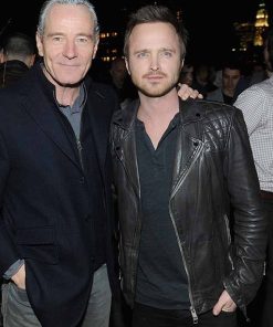 Aaron Paul Need For Speed Brando Leather Biker Jacket Buy now