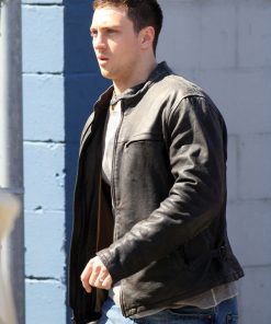 Aaron Taylor Godzilla Black Leather Jacket Black Friday Sale