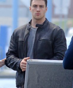 Aaron Taylor Godzilla Black Leather Jacket Buy now