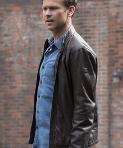 Alaric Saltzman The Vampire Diaries Brown Leather Jacket Gifts For Him