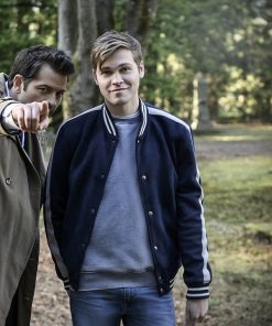 Alexander Calvert Supernatural S15 Varsity Wool Jacket