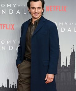 Anatomy Of A Scandal Rupert Friend Wool Coat Winter Sale